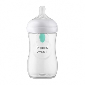 Philips avent Natural Response AirFree - Шише за хранене с клапа 260 мл с биберон без протичане Поток 3, 1м+,